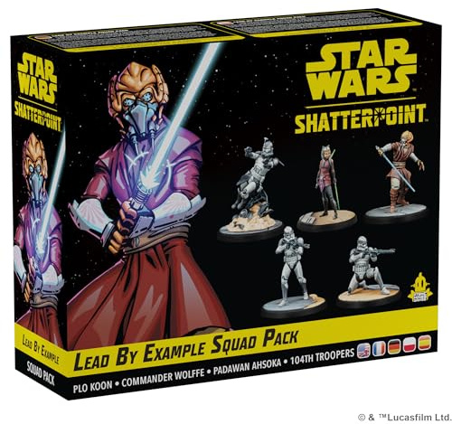 Asmodee, Star Wars: Shatterpoint – Lead by Example, Squad Pack, Tabletop