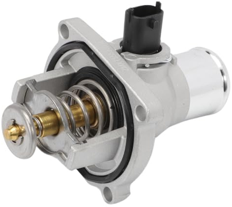 Attisfiera Termostato liquido raffreddamento alloggiamento, guarnizione, sensore 2 poli anteriore sinistro per Cruze Orlando Astra Insignia Vectra Zafira 96984104 Termostato liquido