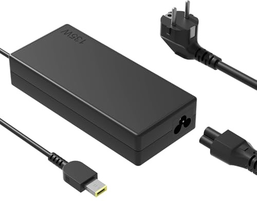 135W Netzteil Ladekabel für Lenovo Ideapad Gaming 3 Y700 L340 S740 Y50-70 Y50-80 Y70-70 Y70-80 Y40/ Thunderbolt 4 3 Dock/ThinkPad P16v T15p P15v T440P T460P T530 T540P W510 Legion Y520 Y530 Laptop