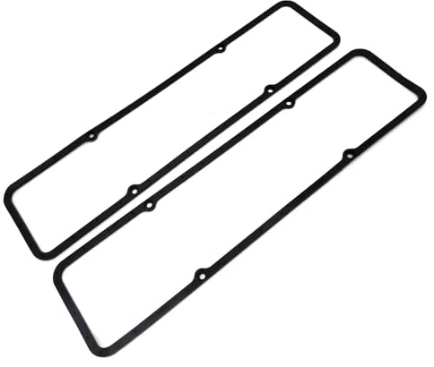 VBNYBA Auto Ventildeckeldichtung Kompatibel Mit Chevrolet Für SBC 283 305 327 350 383 400 Automotoren Ersatzteile Einlassventilabdeckung Gummi-Stahlkerndichtungen