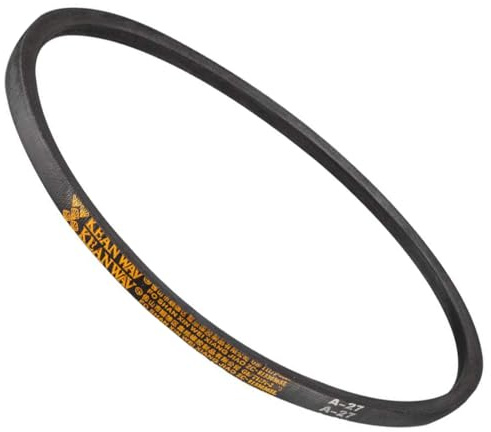 TA-VIGOR A-27 Drive V-Belts 27 Inner Circumference 13mm/ 1/2 Width, Wrapped Rubber Transmission Belt for Compressors, Pumps, Air Conditioning Systems