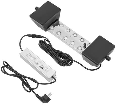 panfudongk Ultraschall Nebelgerät Nebler Vernebler Nebelmaschine Ultraschall Vernebler Mini Nebelmaschine Nebler Terrarium 10 Kopf 350 Watt IP68 Wasserdicht Garten Teich Gewächshaus Innenbereich