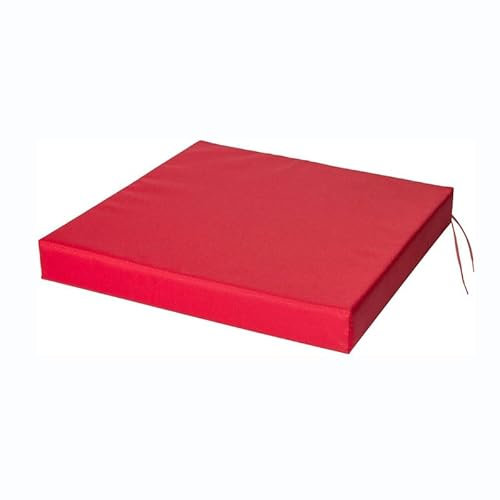 Holomaalahi stuhlkissen niedriglehner 17x19(43x48cm) 5cm Dickes, wasserdichtes Stuhlkissen. Schaumstoff für Küche, Esszimmer, Wohnzimmer und Garten, Abnehmbarer Bezug mit Reißverschluss für