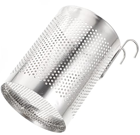LOPUNER Portautensilios Desmontable de Acero Inoxidable Plata | Tendedero para Cubiertos, Resistente al Desgaste y Fácil de Limpiar, Estilo Moderno Contemporáneo