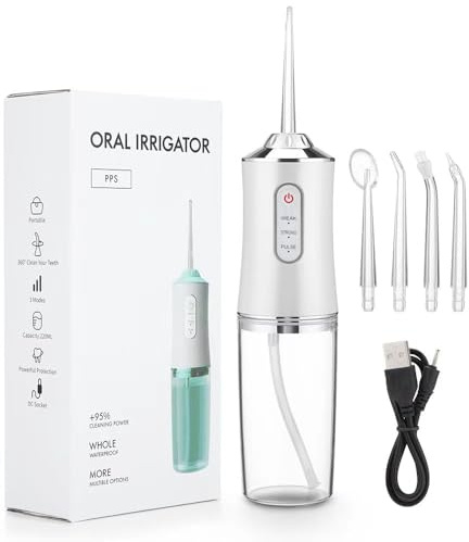 VIVIZEN Smile Therapy - Paquete de cuidado dental ultrasónico, kit de limpieza dental removedor de sarro para dientes (azul)