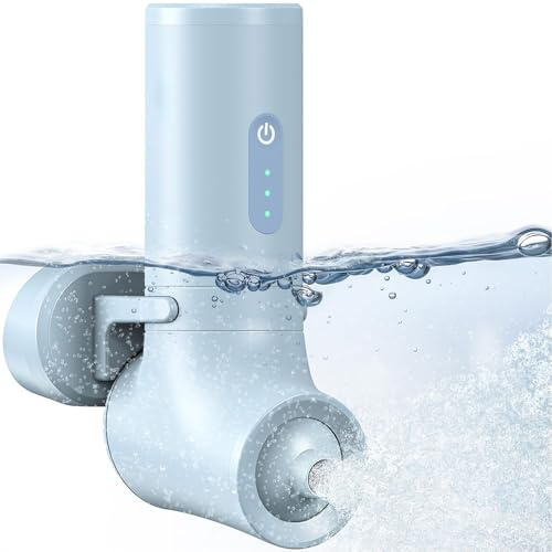 Macchina portatile per vasca da bagno e spa, senza fili, con velocità regolabile, per rilassarsi a casa
