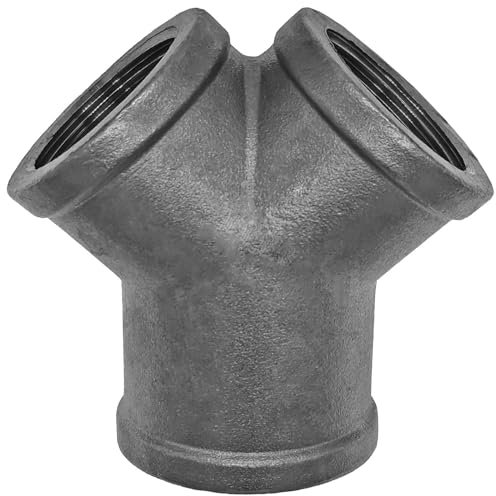 MegaHaustechnik Y Stück aus V4A Edelstahl 1 Zoll IG x IG x IG DN25 Innengewinde Innendurchmesser 30mm Gewinde Fitting Trinkwasser geeignet Rohr Verschraubung 3 fach Verteiler Abzweig VA INOX