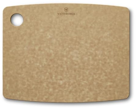 Victorinox Schneidebrett Kitchen Series, Klingenschonend, Spülmaschinenfest, Langlebig, S (29.2 x 22.8 x 0.6) Braun