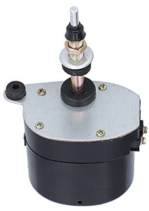 Aramox Vindrutetorkarmotor Passar för Traktorer, DC12V Metall Vindrutetorkarmotor 105° Torkarfält Universaltillbehör