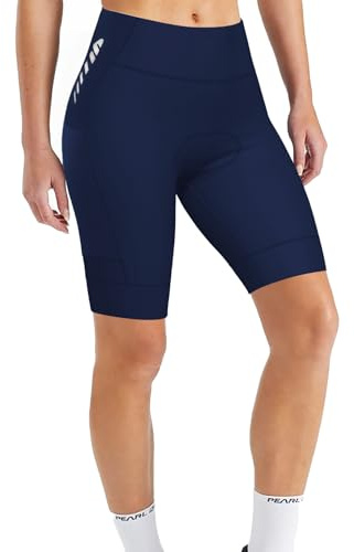 Lo.gas Radhose Fahrradhose kurz Damen gepolstert Winter Blau S