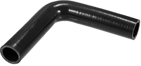 A ABSOPRO Manguera Silicona 90° 28Mm Id Para Intercooler Turbo Coche 1Pc | Universal, 28Mm Id, 38Mm Od, 5Mm Espesor, 150Mm Longitud, -60°C A 300°C, Mejora El Flujo Y Rendimiento