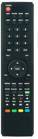 Telecomando di ricambio applicabile per Nordmende Full HD LED TV FHD24A FHD32A FHD43A WEGAVISION-FHD24A WEGAVISION-FHD32A WEGAVISION-FHD43A