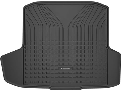 Walser Premium Kofferraumwanne für Skoda Octavia III Combi 11/2012-10/2020, 100% passgenaue Kofferraum Schutzmatte - Made in EU, robuste Antirutschmatte Auto, Antirutschmatte Kofferraum