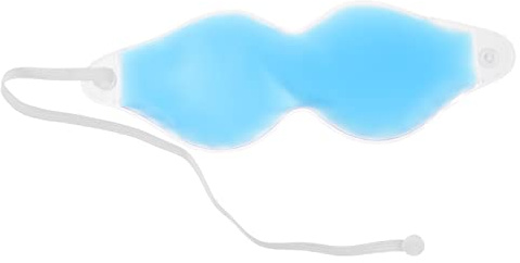 Maschera Occhi Freddo Caldo in Pvc Fascia Elastica | Impacco Riutilizzabile per Riposo e Sonno, Terapia Fredda per Sollievo del Mal di Testa