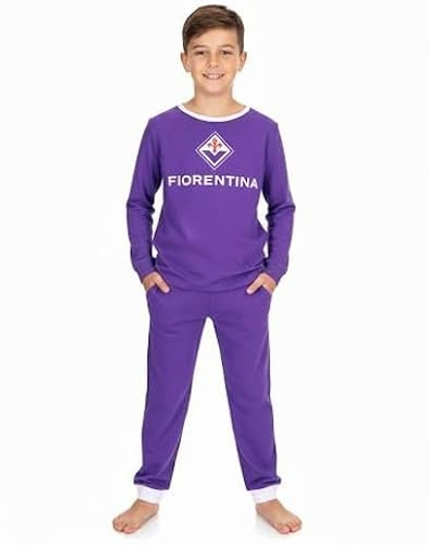Only4fan S.r.l. ACF Fiorentina Pigiama Manica Lunga Kid, 9-10A