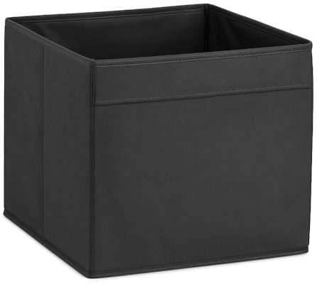 Prendi Home Scatola portaoggetti pieghevole – Scatola di stoffa aperta per giocattoli, vestiti e altro ancora – 30 x 30 x 30 cm