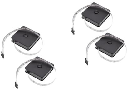 jojofuny 4pezzi Portatile Misuratore Utensile Per Misurazioni Curvilinee e Piane