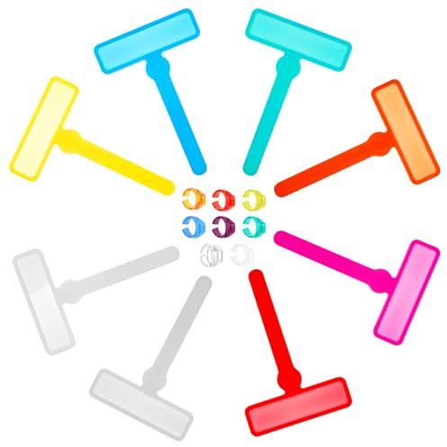 Lot de 16 outils de lecture de la dyslexie colorés pour enfants - Surligneurs pour la lecture guidée - Bandes de lecture avec anneaux de doigt - Pointeurs de doigt pour enfants dyslexiques