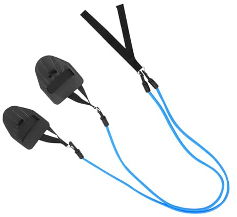 ARTSEWPLY Schwimmtrainingsband Widerstandsleine aus Elastischem Material Verstellbar Schwimmgürtel für Erwachsene Kinder Fitness Schwimmtraining im Pool