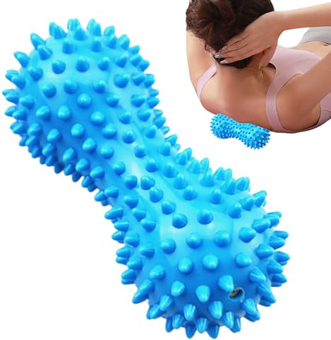 Balle de Massage pour Pieds, Rouleau Massant pour Nuque, Massageur Ergonomique Anti-Douleurs Exercice Entraînement Mobilité Réflexologie Posture Dos Pied