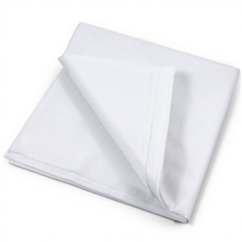 Leichtes Gewicht Bügelvlies, 200x100 cm Aufbügeln Aufbügelbare Vlies Bügelvlies zum Verstärken, Weiß Vliesstoff zum Aufbügeln Einseitig Aufbügelbarer Einlagestoff für Verstärkte Bekleidung