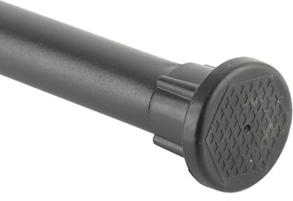 Yctze Asta per Armadio per Appendere gli Abiti Asta per Tenda a Tensione Nera per Armadio Telescopica in Acciaio Inox per Appendere gli Abiti per Tenda a Tensione per Casa e/bagno/bagno (#2)