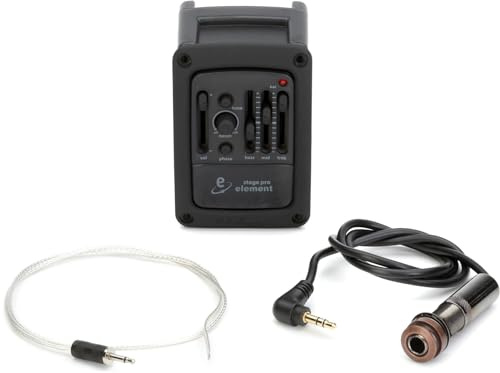 LR Baggs Element StagePro Pickup System for Western Guitar with Frame Preamp