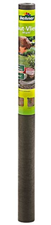 Dehner Garten Unkraut-Vlies Premium, 15 x 1 m, Vlies, schwarz