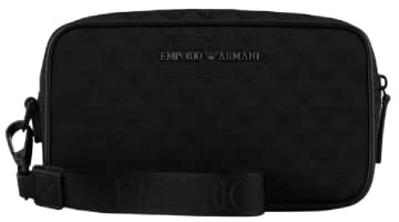 Emporio Armani Omnia Jacquard Trousse de Toilette Noir