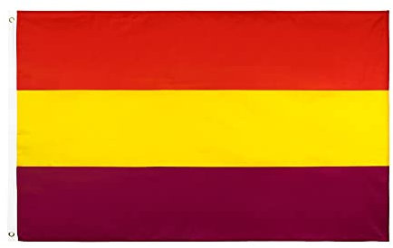 drapeau national 90x150cm Deuxième République espagnole Drapeau Espagne Drapeau national