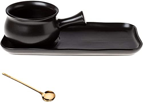 Ciotola for cereali, scodella for zuppa, scodella for il tè, set di scodelle for la colazione con manico, piatti for la colazione in stile nordico, posate in ceramica for zuppa di cipolle francese, st