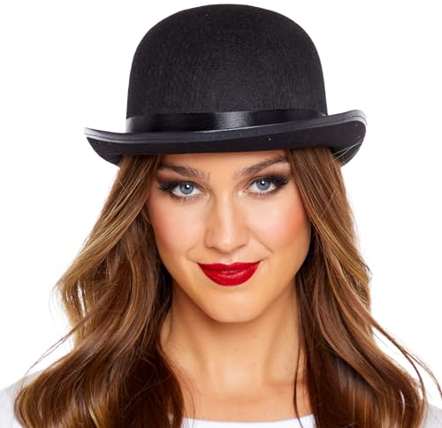 Black Bowler Hat - Adult