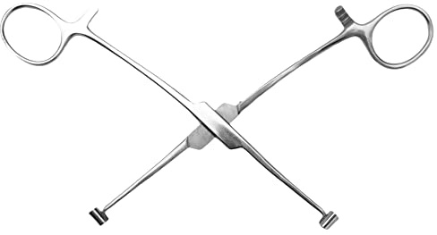 Yinchus Pinza per Setto Morsetto per Ago in Acciaio Inossidabile, Strumento per Piercing Strumento Professionale per Puntura per Piercing al Sopracciglio