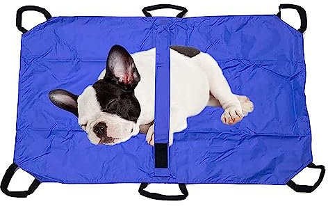 Hundetransport Pet Stretcher Faltbarer Tierstrecker Trolley - Leicht zu reinigen, sichere Transferausrüstung für Haustiere - Schutz und Sicherheit