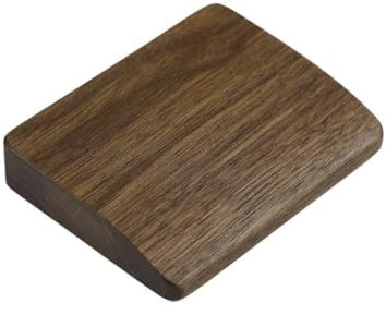 Almohadilla para reposamuñecas de teclado mecánico de madera con alfombrilla de apoyo ergonómica para la muñeca Y1g0 para escritorio y juegos, tamaño pequeño