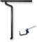 4Home&Garden Gouttière RG 70 avec angle de montage - Kit complet avec tuyau de descente jusqu'à 650 cm - Type 200 tuyau de descente DN 60 - Plastique PVC anthracite - 4Home&Garden (longueur du toit