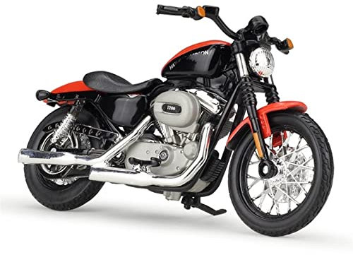 flrian Für Harley 2018 Forty-Eight Special Edition 1:18 Motorradmodell Spielzeugserie Mini-Motorrad Druckguss-Metall- Und Kunststoffteile Motorrad-Modelle(XL 1200N Nightster)