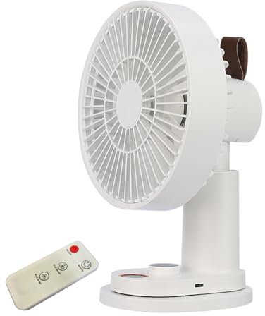 RETUOLWAG Ventilador USB de escritorio, ventilador de camping, ventilador de viaje, ventilador de interior, ventilador de mesa, ventilador de mesa ABS adecuado para varios entornos