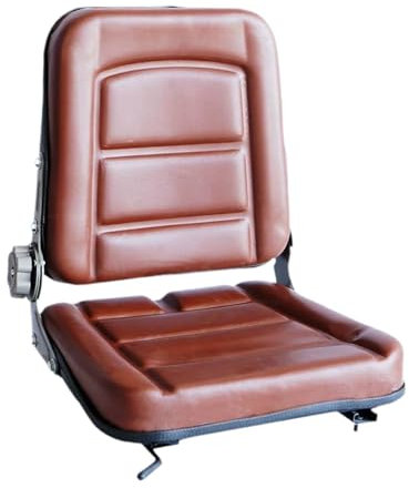 MagiDeal Sedile del Sedile del Carrello elevatore Universale Sedile per Usura Pesante sedi di rasaerba per Shock Resistente al Caricatore di Skid Trattore
