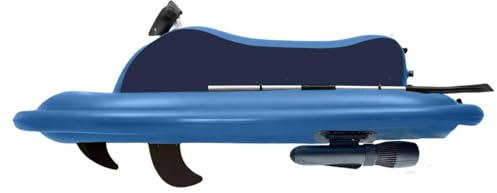 Portable Electric Motor with Battery and Underwater Scooter for Kayaks, Inflatable Boats, SUPs, Diving, and Swimming Activities