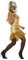 Smiffys Simply The Best Legend Tina Costume, Gold Tasselled Dress, Icons & Idols Fancy Dress, Icons/Celebrities Dress Up Costumes
