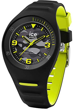 Ice-Watch - P. Leclercq - Schwarze Herrenuhr mit Silikonarmband (Medium)