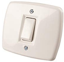 Poly Pool PP0131X Deviatore 10A incasso sc. Tonda, avorio