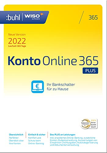 WISO Konto Online Plus 365 | 2022 | PC Aktivierungscode per Email