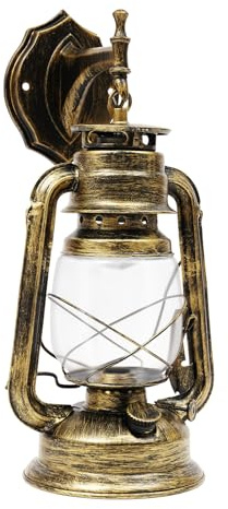 SHZICMY Außenwandleuchte Vintage Gartenlampe Außenwandlaternen Retro Rustikal Wandlampe Aussen Dekorative Außenlampe Wandleuchte Industrie Wandlampe Garten Flur Hängelampe E27