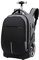 DROFOSREW Rolling Trolley Mochilas Escolares 19 Pulgadas Mochila Ordenador Portátil con Ruedas Negocios Bolso de Escuela Adolescente Universidad Mochila con Puerto USB Gris