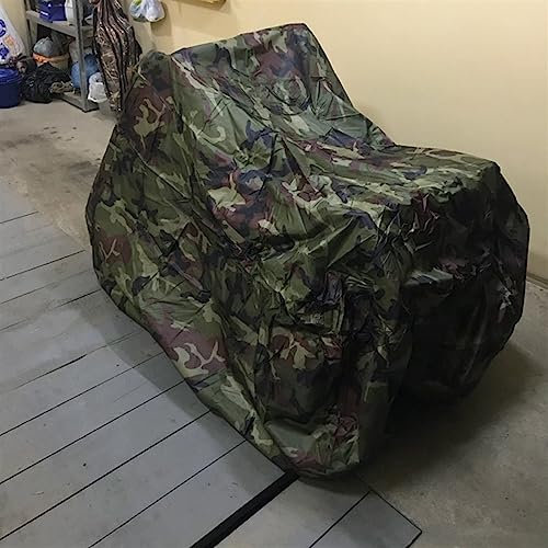 AcarKing 190T Camuflaje Motocicleta Cubierta Camuflaje ATV Cubierta Vehículo Playa Moto Cubierta Protector Estacionamiento Cubierta Tamaño - L XL XXL XXXL Funda para Moto (Color : XXL)