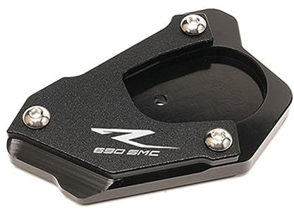Motorrad Seitenständer Unterlage Für 690 SMC R Für SMCR 690 ENDURO R 2021 2020 2019 Motorrad CNC Unterstützung Platte Ständer Fuß Verlängerung Seite Stehen Pad Abdeckung(2)