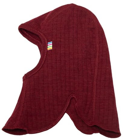 Joha Baby Kinder Jungen Mädchen Schalmütze Merino-Wolle, Größe:50, Farbe:bordeaux