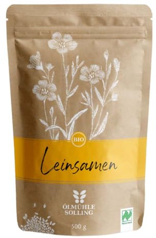 Ölmühle Solling Leinsamen, Naturland, 500g (1)